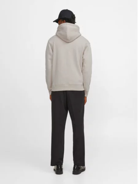 JACK & JONES Sweater majica Star / crna bež