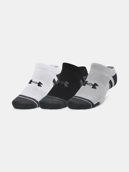 Under Armour Performance Tech NS mod szürke/fehér/sugárszürke zokni. Méret: XL szürke