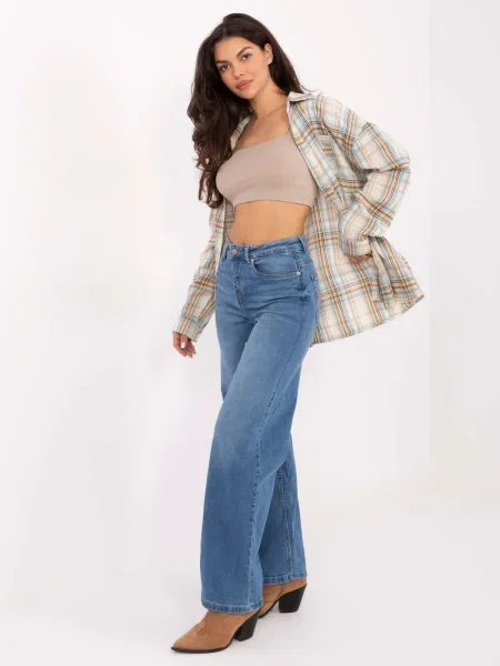 Pantaloni Sublevel albastru