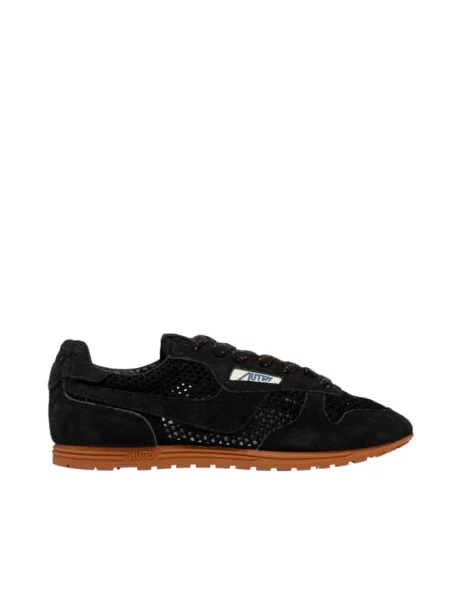 Sneakersy Autry skórzane czarne
