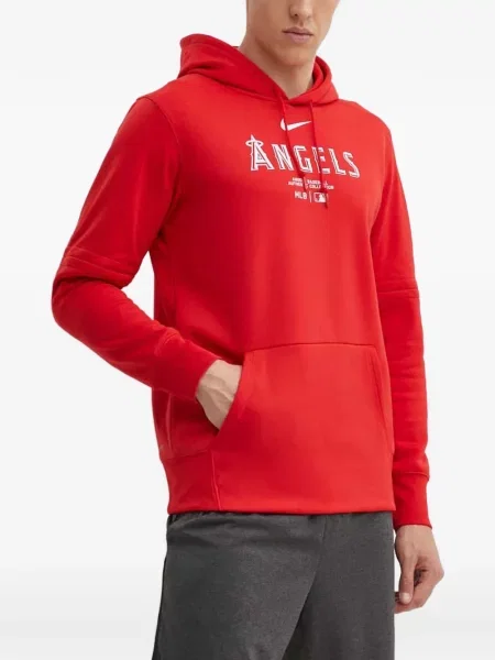 Slip de baie Nike alergare cu autograf cu glugă roșu