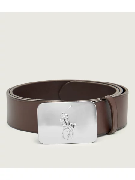 POLO RALPH LAUREN Curea de piele maro