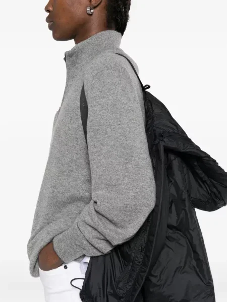 Geacă cu puf Canada Goose cu glugă negru