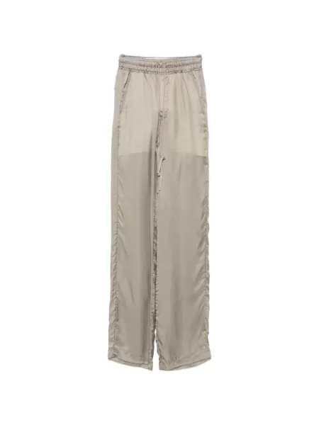 Pantaloni Rick Owens cu cordon gri