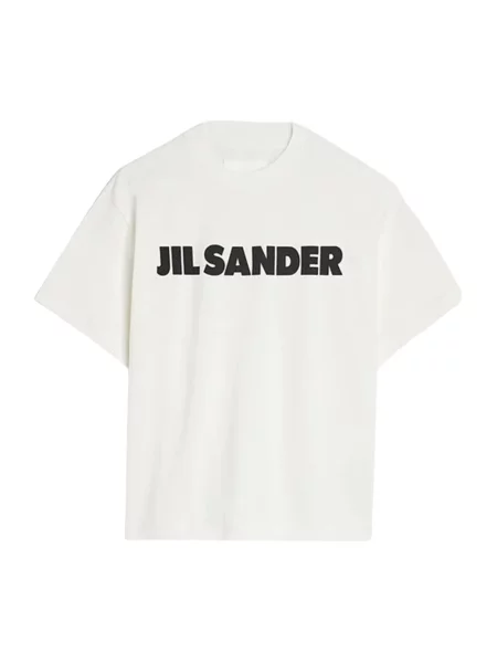 Koszulka Jil Sander elegancka biała
