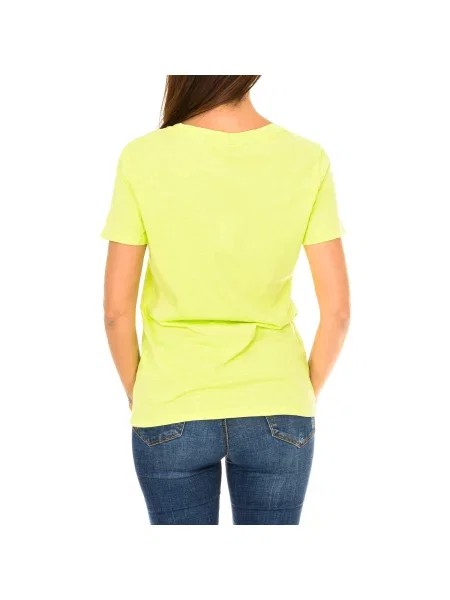 Tricou Armani Jeans galben