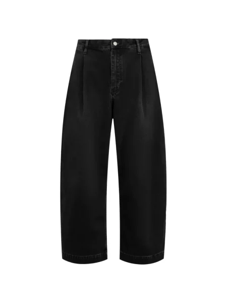 Blugi cu picior larg Studio Nicholson negru
