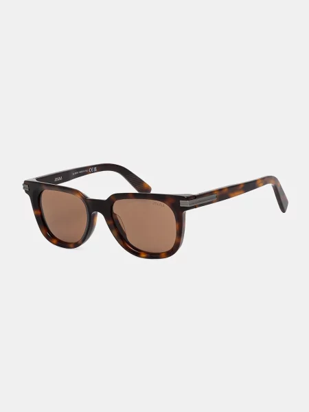 Zegna ochelari de soare maro