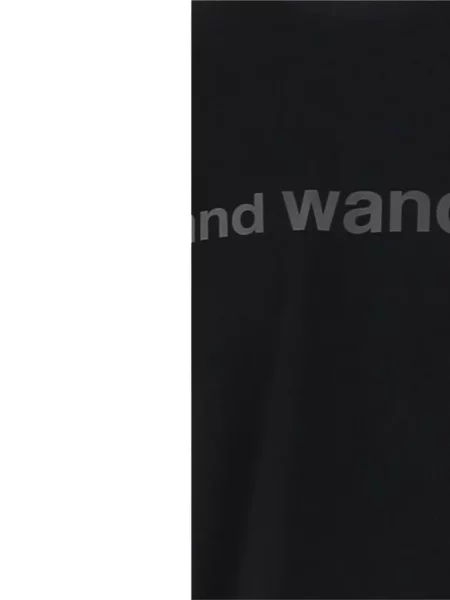 Tricou And Wander cu imagine negru