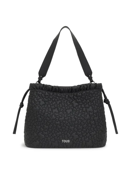 Tous geantă PUFFY BEAR negru
