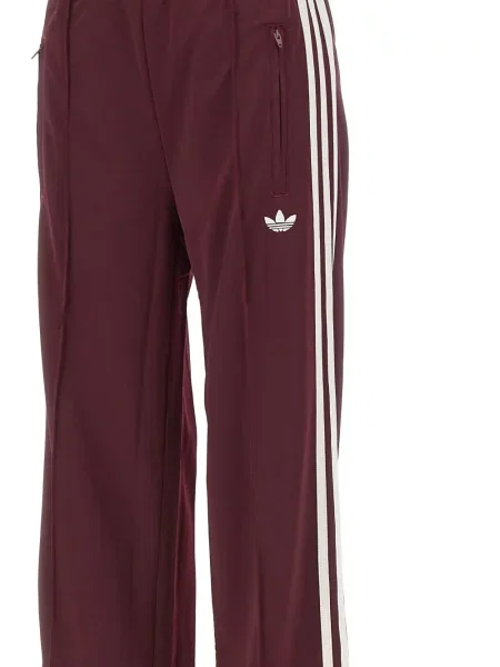 Pantaloni Adidas cu dungi alergare maro
