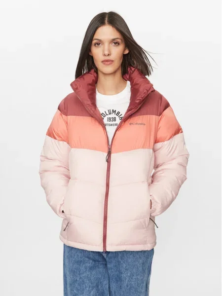 Columbia Geacă de iarnă Puffect™ Color Blocked Jacket roșu