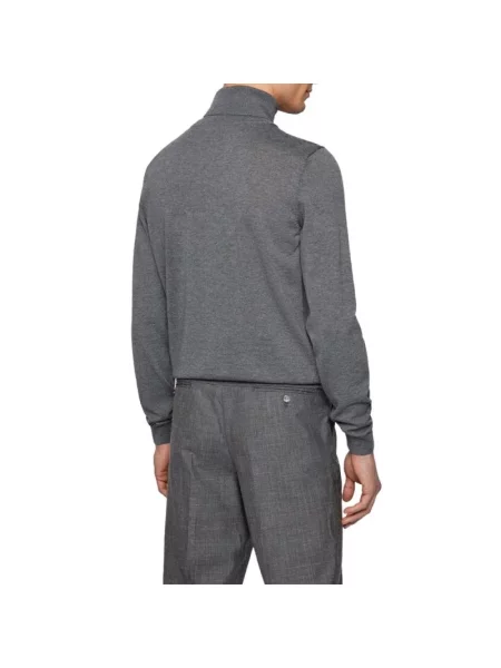 Sweter Hugo wełniany szary