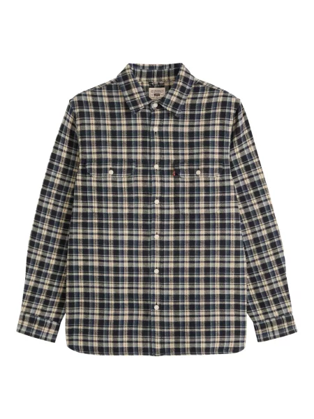 LEVI'S ® Cămașă JACKSONWORKER / bleumarin / albastru deschis / albastru închis bej