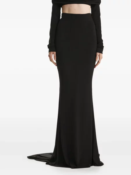 Fusta maxi 2310 Studio drapată negru