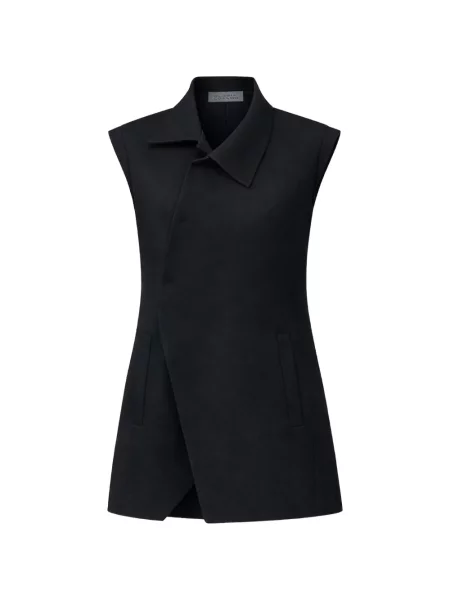 Płaszcz Gloria Coelho asymetryczny czarny