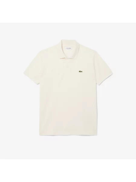 Lacoste Koszulka Polo Classic Fit Original Piqué beżowa