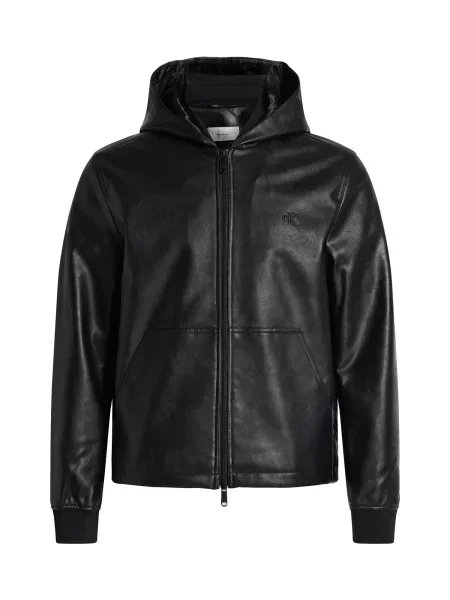Calvin Klein Jeans Geacă de primăvară-toamnă negru