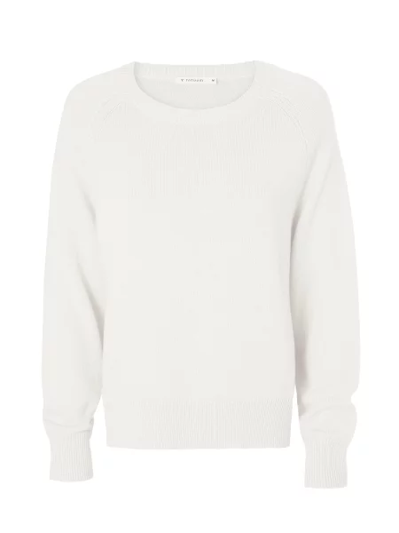 TATUUM Pulover murdar alb