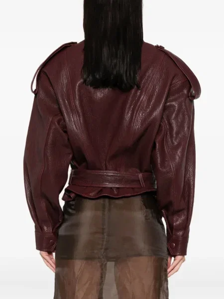 Geanta de piele Ducie roșu