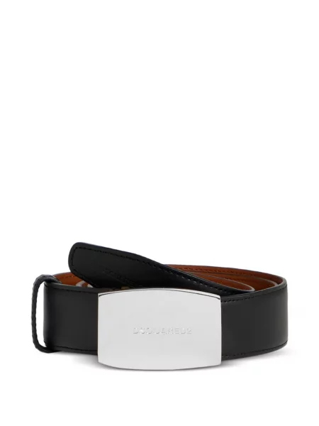 Cu centură curea Dsquared2 clasică negru