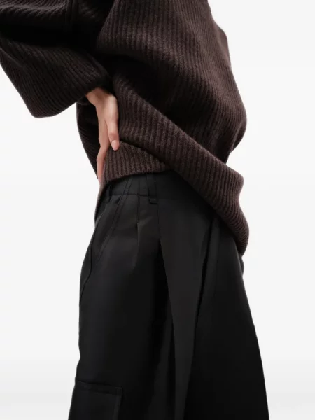 Pantaloni scurți cargo Carven negru