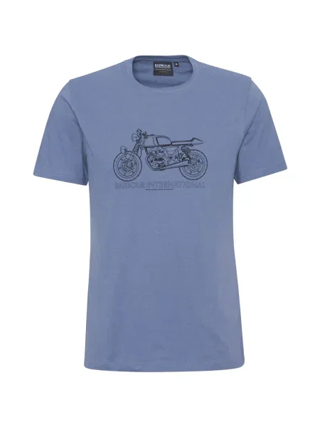 Tricou Barbour albastru