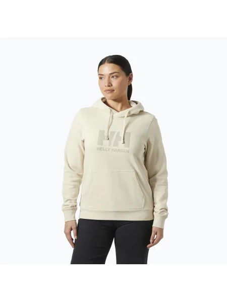 Bluză pentru femei Helly Hansen HH Logo Hoodie cream