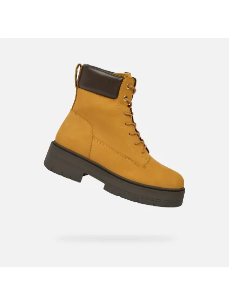 Cizme scurte Geox galben