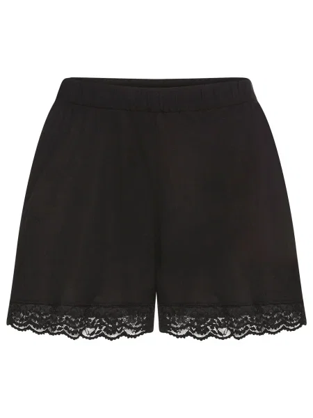 LASCANA Pantaloni de pijama negru