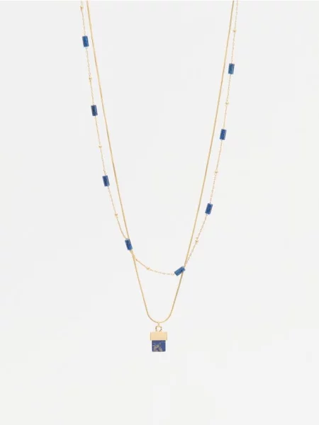 Reserved Colier indigo
