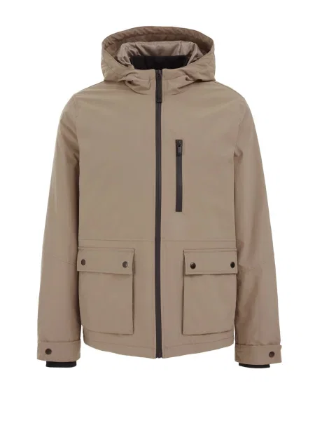 WE Fashion Geacă de primăvară-toamnă taupe gri