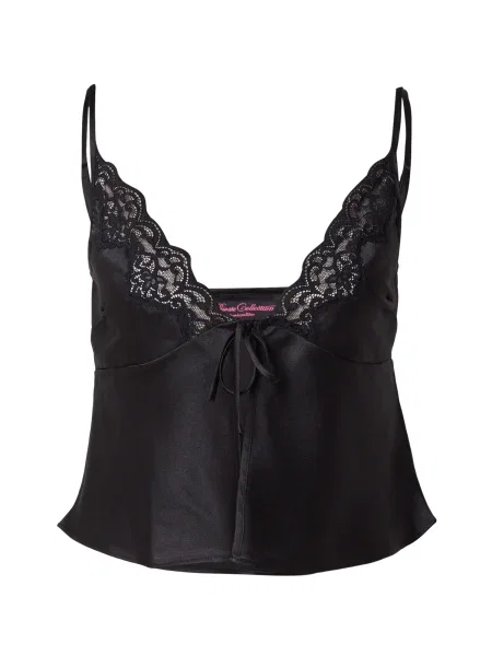 Hunkemöller Bluză de noapte Mya' negru