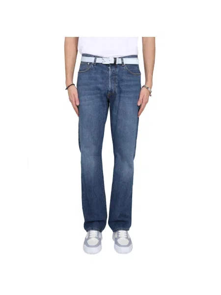 Jeansy Alexander Mcqueen niebieskie