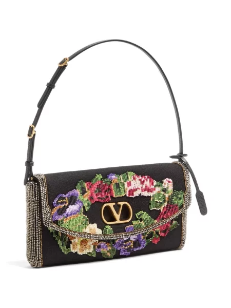 Geantă Valentino Garavani mini negru