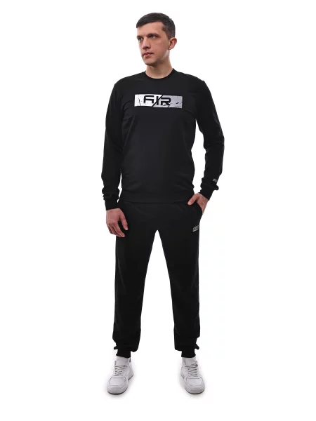 Спортивний костюм LUMO віскоза/поліестер чорний