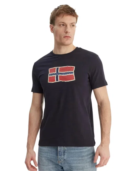 Napapijri Tricou S-MAHSA albastru