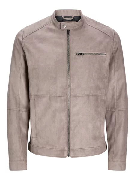JACK & JONES Geacă de primăvară-toamnă JJEDylan taupe gri