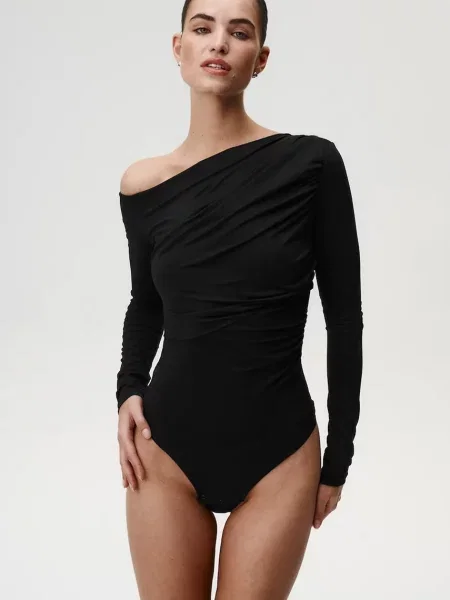 Bodi Undress Code bez uzorka crna