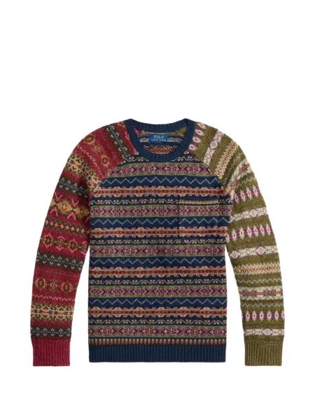 Șapcă Polo Ralph Lauren cu decolteu în V cu autograf în carouri albastru