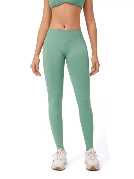 YEAZ Leggings FLEX mentă verde