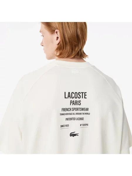 Lacoste T-Shirt biały