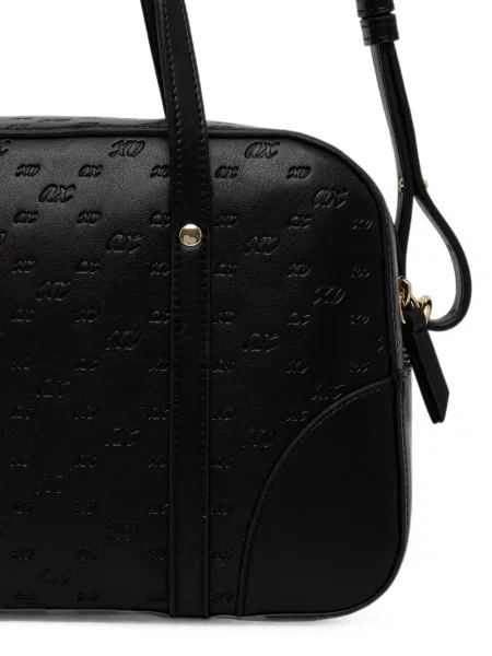 Geantă Armani Exchange cu autograf negru