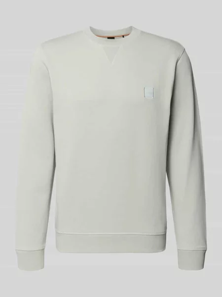 Bluza o kroju relaxed fit z czystej bawełny model ‘WESTART’ Boss Orange