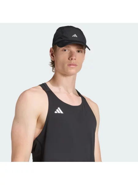 ADIDAS PERFORMANCE Sportovní kšiltovka Running x Adizero šedá černá