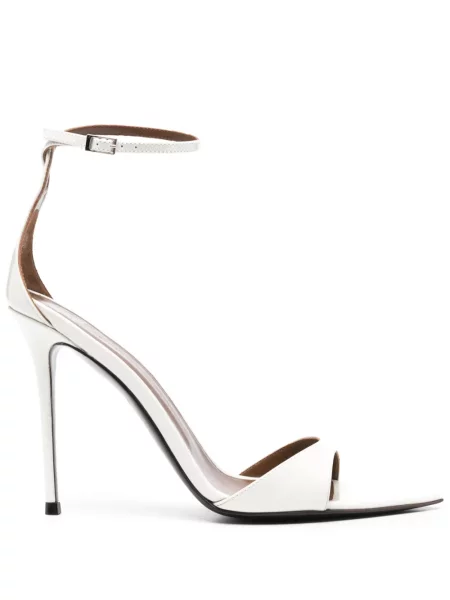 Sandale Giuseppe Zanotti cu bretele alb