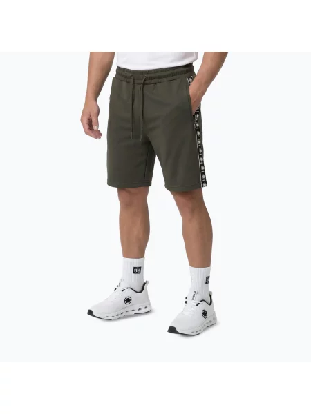 Pantaloni scurți pentru bărbați Pitbull Track Powers old green verde