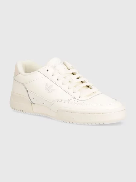 Кожени маратонки adidas Originals Court Super W бежово бяло