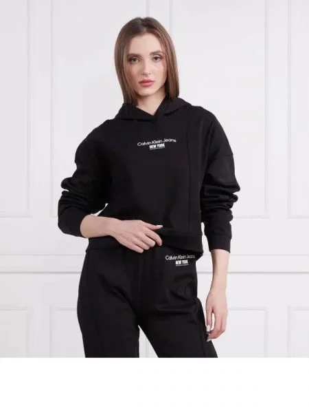 CALVIN KLEIN JEANS Hanorac negru