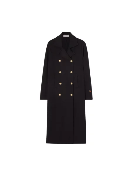 Płaszcz Busnel wełniany czarny